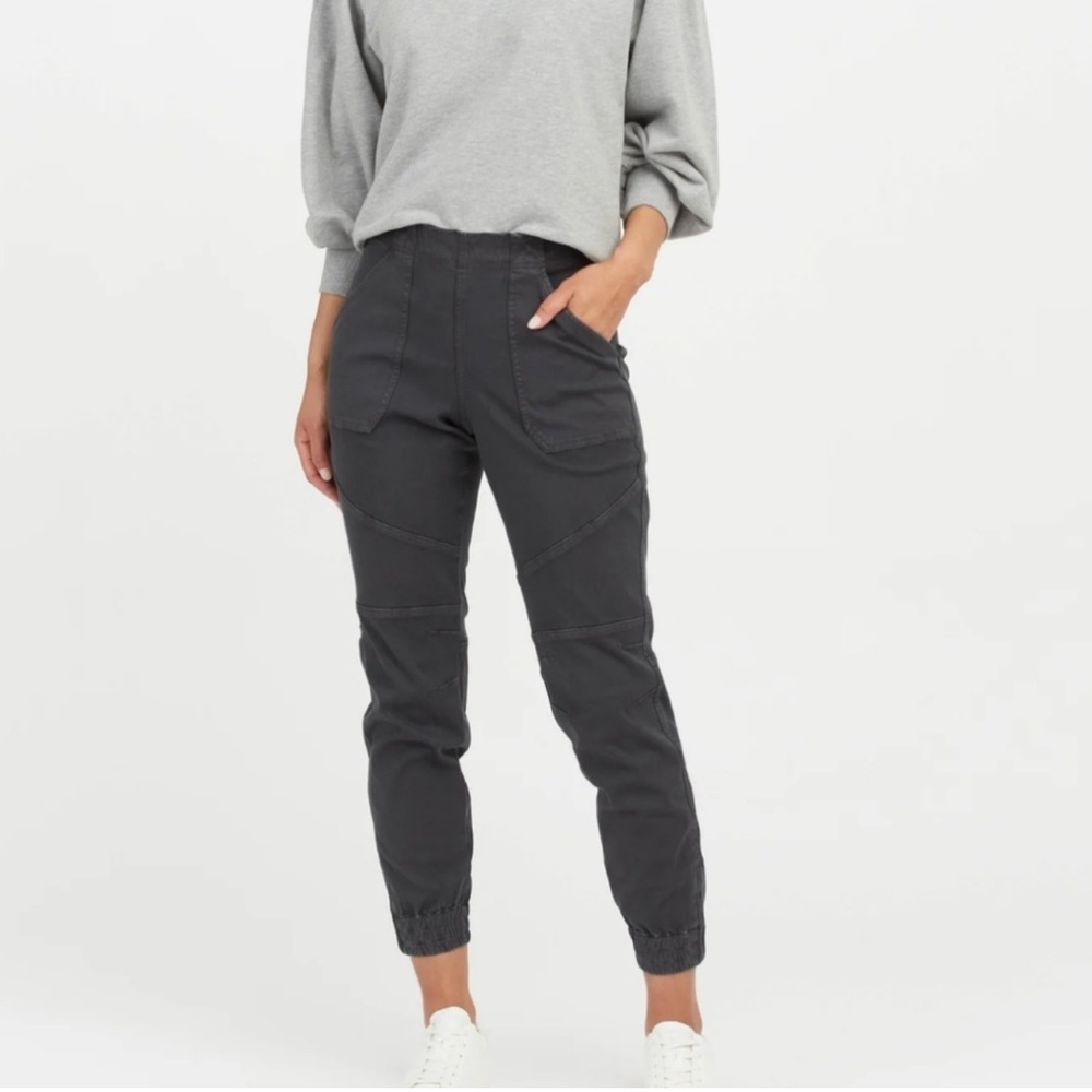 Spanx Stretch Twill Cargo Jogger Pants